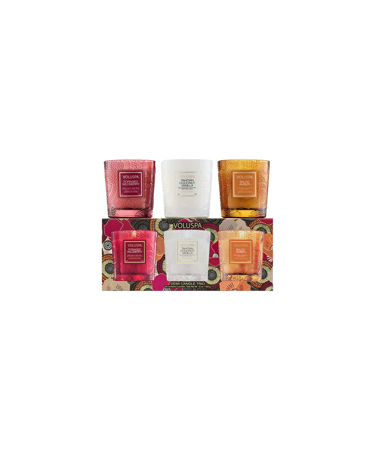 Icons Demi Candle Trio – Gavesett – Voluspa