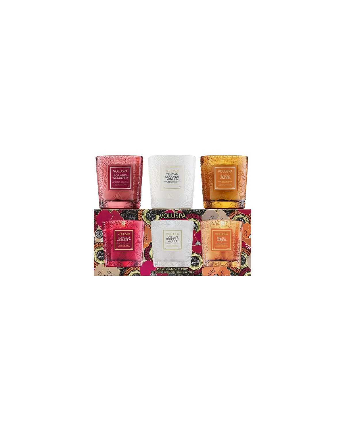 Icons Demi Candle Trio – Gavesett – Voluspa