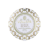 Suede Blanc – Duftlys Mini Tin – Voluspa