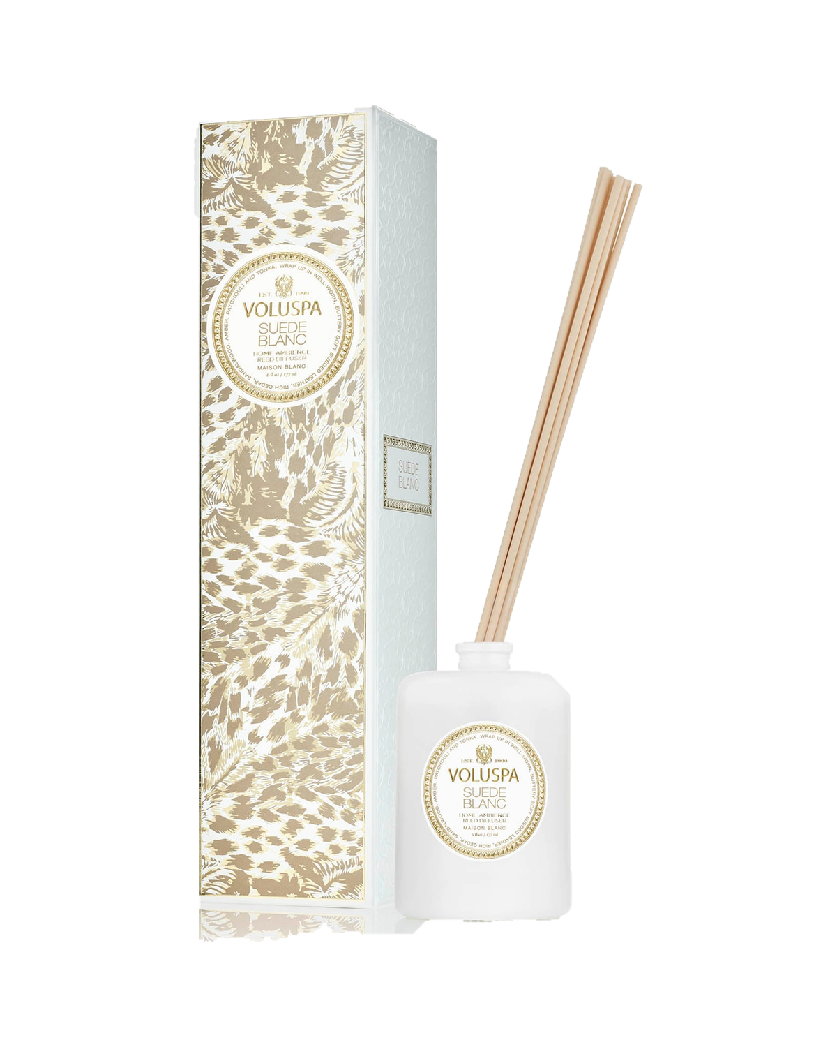 Suede Blanc – Duftpinner – Voluspa