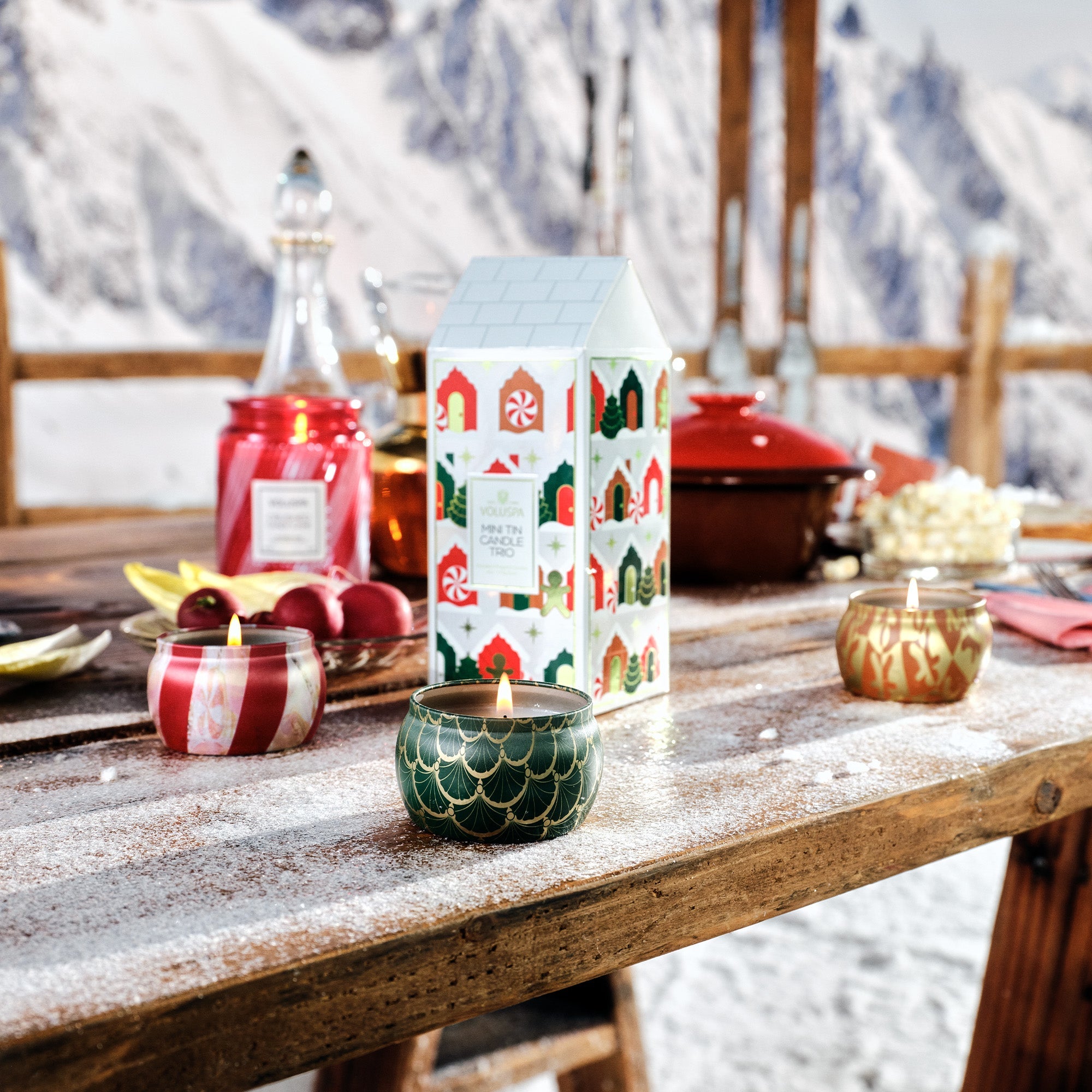 Holiday Mini Tin Trio – Gavesett – Voluspa