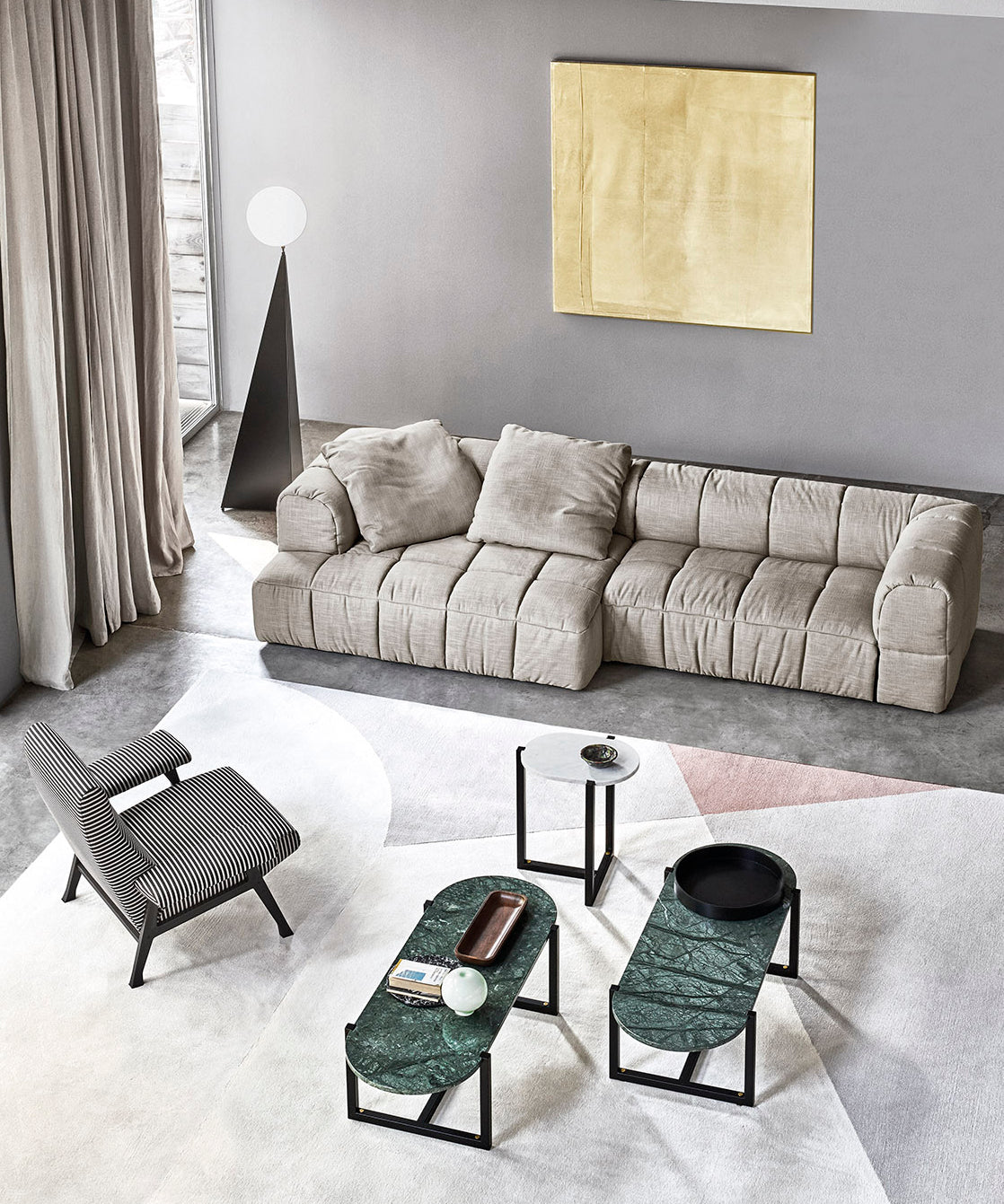 Strips Modulsofa 320 x 125 cm