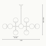 Lord Ballroom - Taklampe - Flere varianter