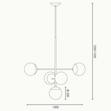 Lord Diva - Taklampe - Flere varianter