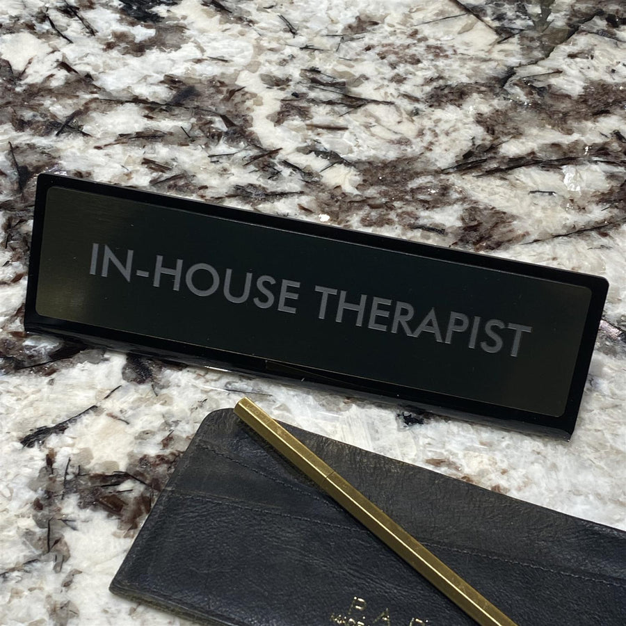 Kontorskilt - In-House Therapist