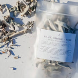 Hvit Salvie - Sage, Smoke + Fire - Cleansing Kit
