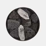 Pot Porri Totem Circle - Lava+Krystall - Ambre Nobile